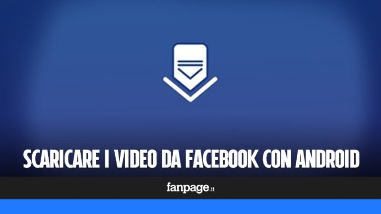 Ecco il metodo infallibile per salvare un video da Facebook sul tuo cellulare!